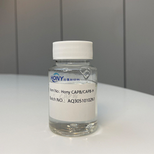 Amphoteric ลดแรงตึงผิว COCAMIDOPROPYL เบทาอีน & โซเดียมคลอไรด์ & โซเดียมเบนโซเอต ระคายเคืองต่ำ ประสิทธิภาพเล็กน้อย